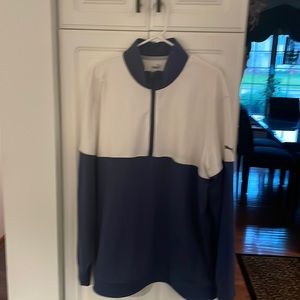 Puma 2XL golf outerwear blue and white